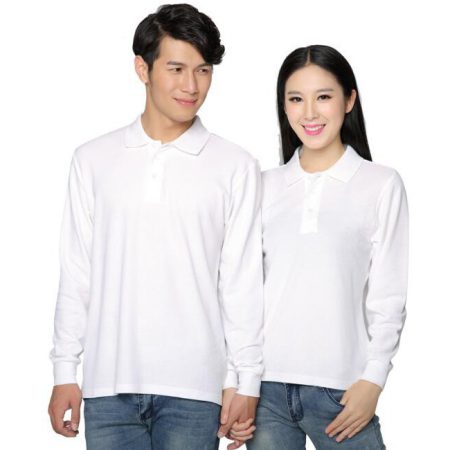 Promotional long sleeve polo shirt