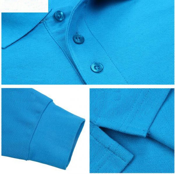 Promotional long sleeve polo shirt