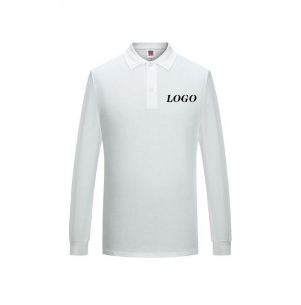 Promotional long sleeve polo shirt