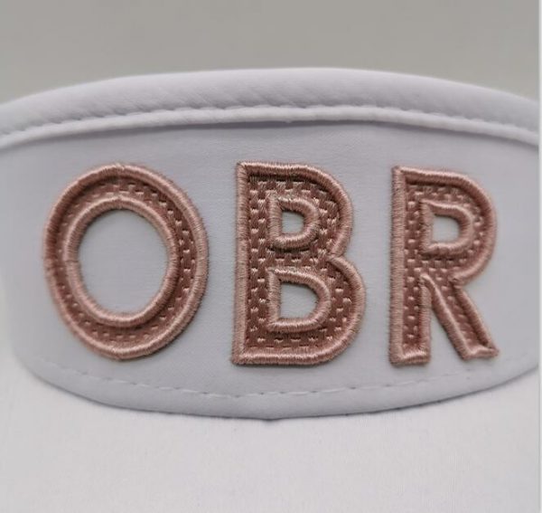 Fashion Visor elastic band at back to adjust size