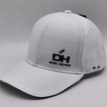 Embossed baseball cap