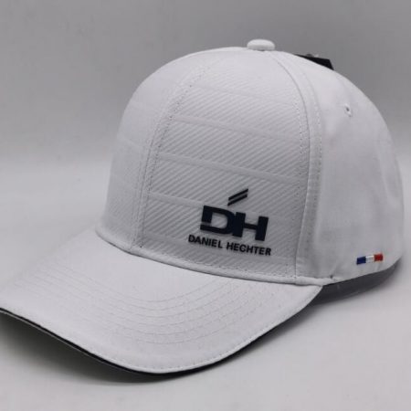 Embossed baseball cap