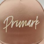 Printed Primark 5 panel peak cap