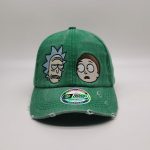 Rick & Morty vintage efektli beyzbol şapkası