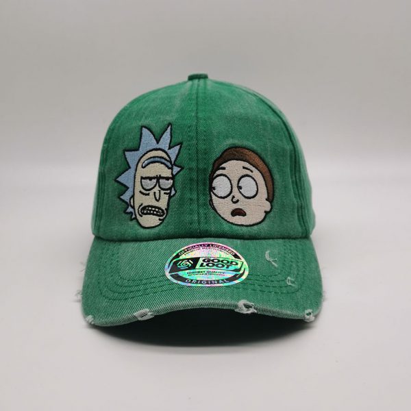 Rick & Morty vintage effect baseball cap