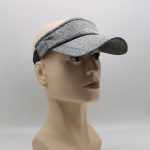 Plain Men Women Sport Sun Visor One Size Adjustable Cap
