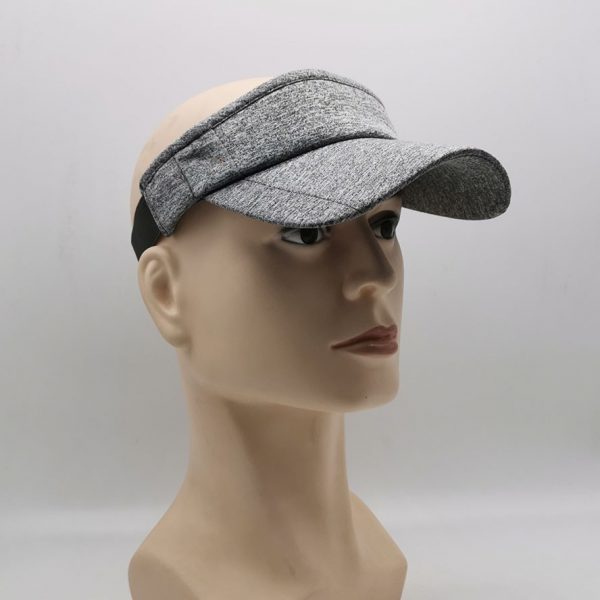 Plain Men Women Sport Sun Visor One Size Adjustable Cap