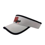 running visor white performance hat