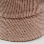 Rpet winter baffled checked bucket hat