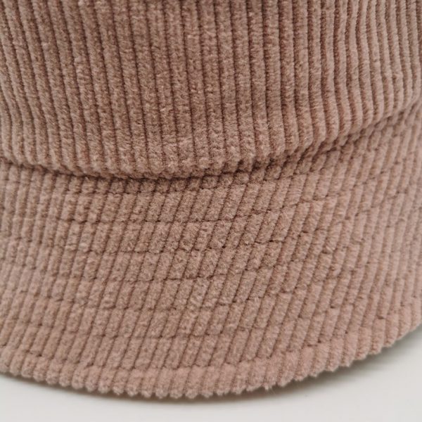 Rpet winter baffled checked bucket hat