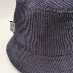 Corduroy Reversible Bucket Hat Unisex Cotton Checked Sun Fishing Hat