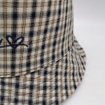 Corduroy Reversible Bucket Hat Unisex Cotton Checked Sun Fishing Hat