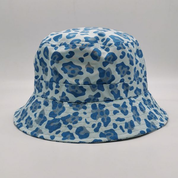 Price point polyester allover print bucket hat