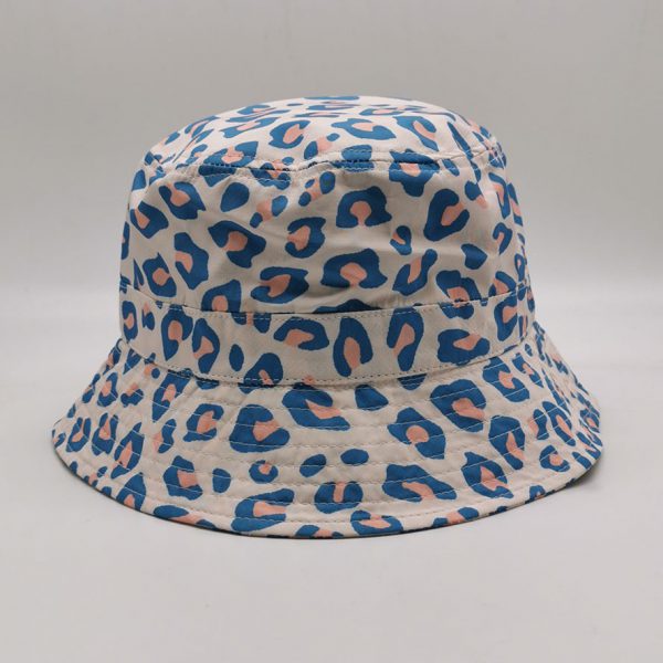 Price point polyester allover print bucket hat