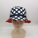 Cotton Reversible Bucket Hat Summer Sun Protection Hat for Women