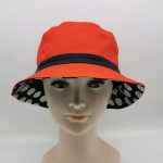 Cotton Reversible Bucket Hat Summer Sun Protection Hat for Women