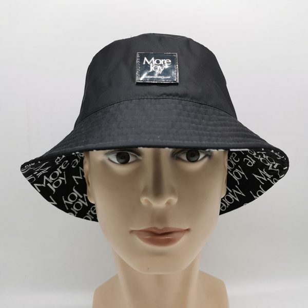 Nylon reversible patched hat waterproof hat
