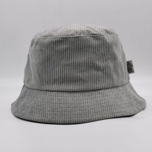 Cotton corduroy floral allover print double side hat