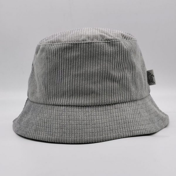 Cotton corduroy floral allover print double side hat