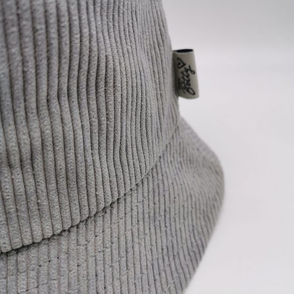 Cotton corduroy floral allover print double side hat