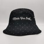 Cotton canvas fabric allover dots print floppy