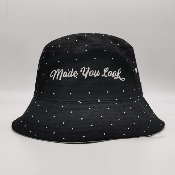 Cotton canvas fabric allover dots print floppy