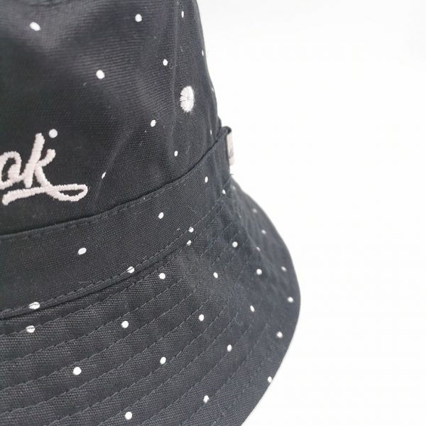 Cotton canvas fabric allover dots print floppy