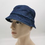 Small brim washed bucket hat floppy for men