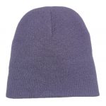 Solid unisex acrylic cuffless beanies beanie hats
