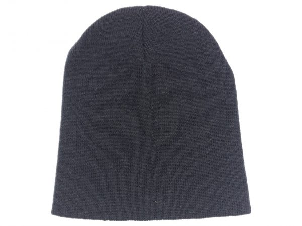 Solid unisex acrylic cuffless beanies beanie hats