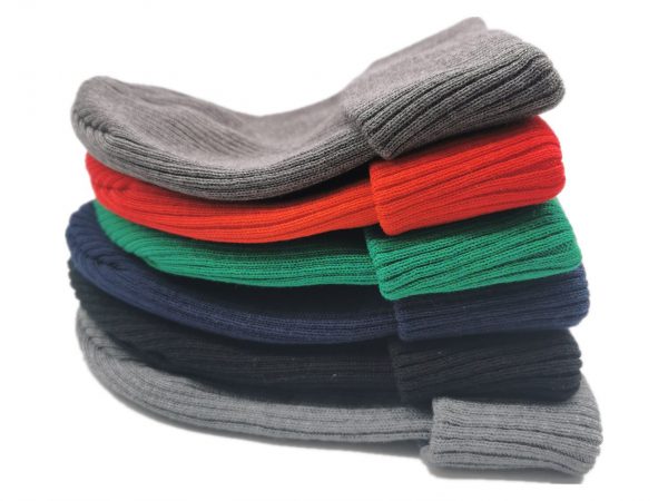 Unisex cotton acrylic cuff beanies rib beanie hats