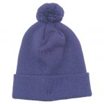 Classic Winter Pom Hats Acrylic Knit Cuff Beanie Daily Beanie Hat