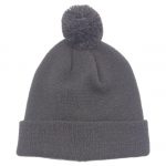 Classic Winter Pom Hats Acrylic Knit Cuff Beanie Daily Beanie Hat