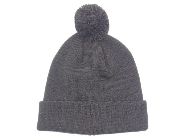 Classic Winter Pom Hats Acrylic Knit Cuff Beanie Daily Beanie Hat