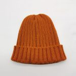 Recycled Polyester Beanie Hat Rib Knit ECO Friendly