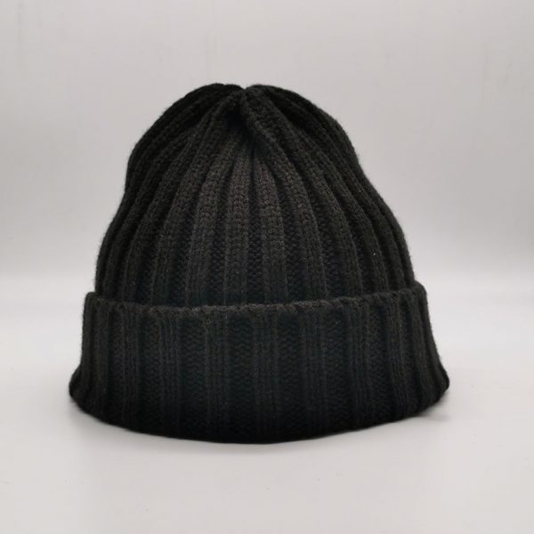Recycled Polyester Beanie Hat Rib Knit ECO Friendly