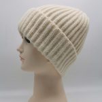 Acrylic soft hand feeling folding beanie