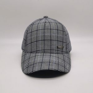 UZZI Ingot Grid Fabric Baseball Hat