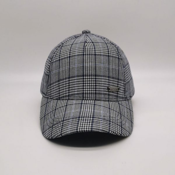 UZZI Ingot Grid Fabric Baseball Hat