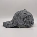 Unisex Moda Heathered Blitzing Düşük Profilli Snapback Kapatma Şapkası