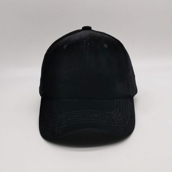 Plain Velvet Baseball Hat
