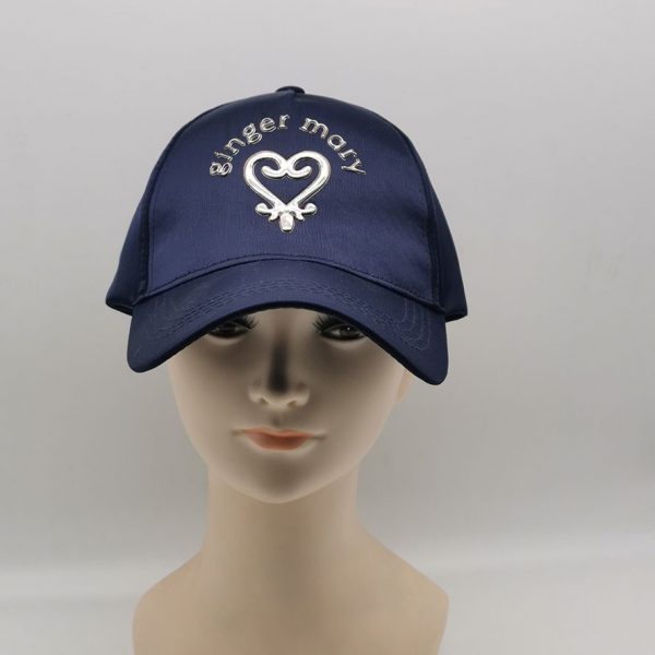 قبعات بيسبول Ginger Mary TPU Logo Classic 5 لوحة قبعات الساتان