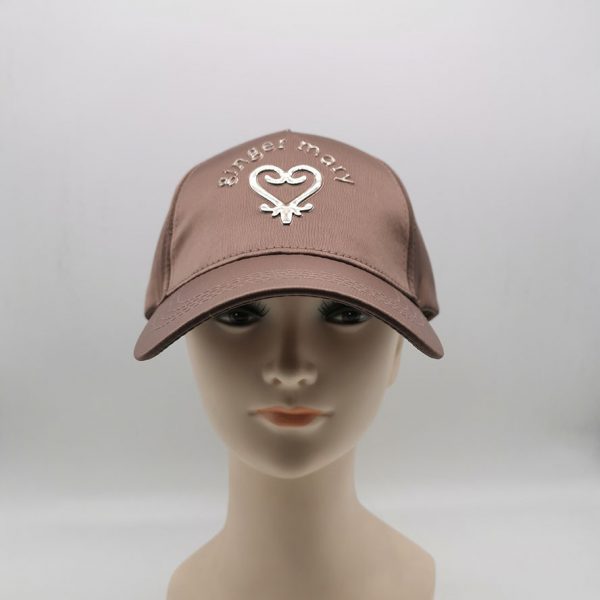 قبعات بيسبول Ginger Mary TPU Logo Classic 5 لوحة قبعات الساتان