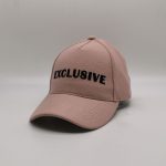 Stretch Jersey Donne Berretto Da Baseball Flocking Logo Cappello