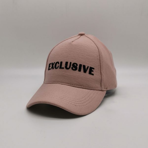 Stretch Jersey Donne Berretto Da Baseball Flocking Logo Cappello