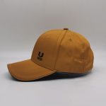 Mustard Nylon Baseball Cap