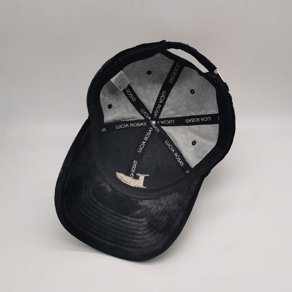 Unisex Winter Fall Classic Style Quilting Suede Baseball Cap 6 Panel Adjustable Sports Hat