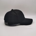 Unisex Pure Cotton Twill Baseball Cap Customized Fabric Strap Closure Hat