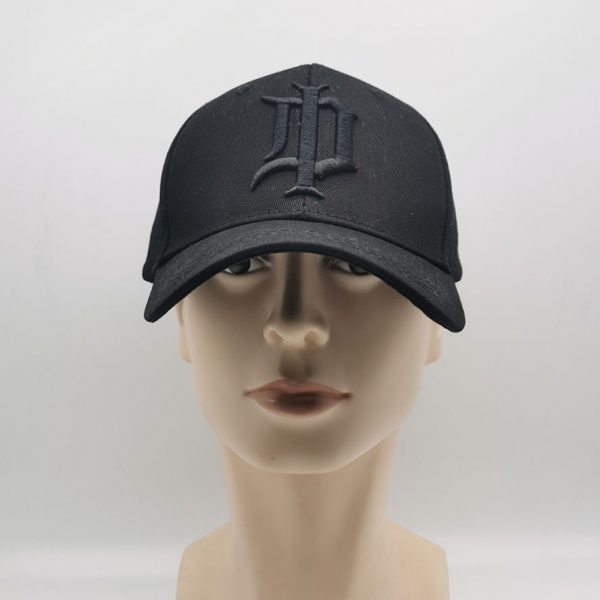 Unisex Pure Cotton Twill Baseball Cap Customized Fabric Strap Closure Hat