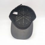 Unisex Nylon Fabric PU Label Patched Fashion Cap Hat